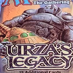 URZA'S LEGACY Sealed Booster Pack MTG MAGIC THE GATHERING Block English VTG nos - Image 5