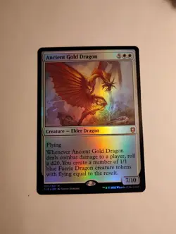 Ancient Gold Dragon Commander Legends Foil - Image 1