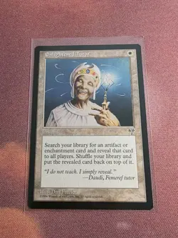 MTG Enlightened Tutor | Mirage Near Mint - Image 1