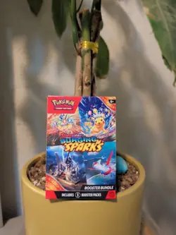 Pokemon TCG Surging Sparks Booster Bundle (6 Packs) Factory Sealed - Image 1