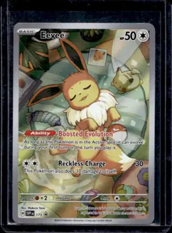 2023-25 Pokemon SV Black Star Promos SVP EN Eevee #173 - Image 1