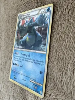 2010 Pokemon TCG HeartGold SoulSilver Feraligatr Non-holo 20/123 LP/NM - Image 2