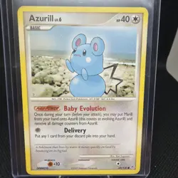 Pokemon TCG Azurill Diamond and Pearl Set #69/130 Common MP 2007 - Image 1