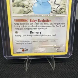 Pokemon TCG Azurill Diamond and Pearl Set #69/130 Common MP 2007 - Image 3