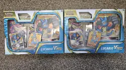 Pokemon TCG Lucario VSTAR Special Collection Box Lot Of 2 820650851247 - Image 1