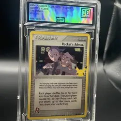 Pokemon TCG Rockets Admin 86/109 Celebrations Gem Mint 10!! - Image 1