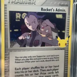 Pokemon TCG Rockets Admin 86/109 Celebrations Gem Mint 10!! - Image 2
