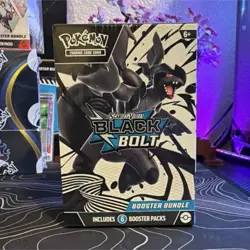 Pokemon Scarlet & Violet Black Bolt Booster Bundle Box 6 Packs 2025 - Image 1