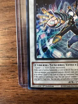 Yugioh! LP Enigmaster Packbit - PHNI-EN042 - Secret Rare - 1st Edition Lightly P - Image 4