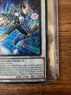 Yugioh! LP Enigmaster Packbit - PHNI-EN042 - Secret Rare - 1st Edition Lightly P - Image 5
