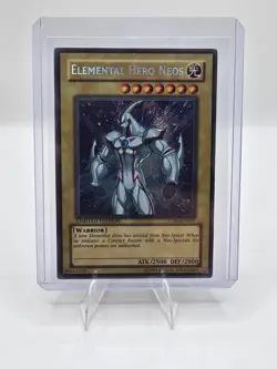 Yu-Gi-Oh! Elemental HERO Neos -CT03-EN001 -Secret Rare - Limited Edition LP - Image 4