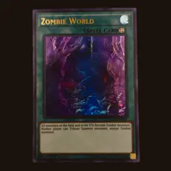 Yugioh Singles - Zombie World - Ultra Rare - DUOV-EN091 - 1st Edition - LP - Image 1