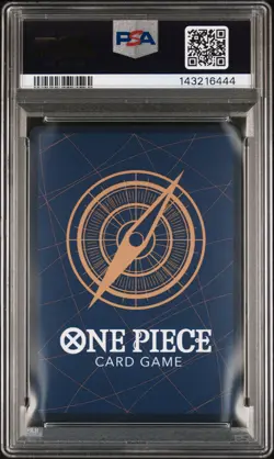 2024 ONE PIECE PROMOS OFFICIAL EVENT TOP PRIZE #010 TRAFALGAR LAW PSA 10 - Image 2