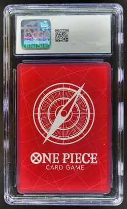2025 ONE PIECE CCG MONKEY D. LUFFY 3RD ANNIVERSARY PROMO CGC 9 A PT - Image 2