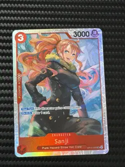 One Piece Sanji SR Foil OP10-005 Royal Blood English - Image 1