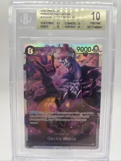 One Piece OP06-086 Gecko Moria BGS 10 - Image 1