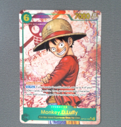 Monkey.D.Luffy SEC Op13-118 Alt Art One Piece TCG Carrying On His Will English - Image 1