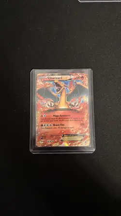Pokemon Charizard EX XY17 Holo Basic Card English - Image 1