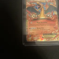 Pokemon Charizard EX XY17 Holo Basic Card English - Image 5