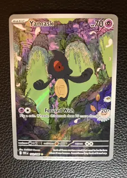 Yamask 122/086 Pokemon TCG Full Art Card White Flare - Image 1