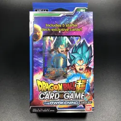 Dragonball Super Card Game The Awakening Starter Deck SD01 Unopened/Sealed - Image 1
