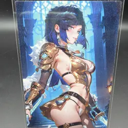 Yelan Genshin Impact Anime Waifu Card Doujin ACG Goddess - Image 1