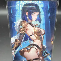 Yelan Genshin Impact Anime Waifu Card Doujin ACG Goddess - Image 2