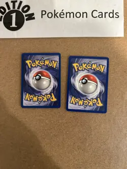 Rapidash + Ponyta 1st Edition Pokemon Card Lot Vintage WOTC - Image 2