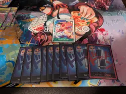 Red Bull X One Piece Card Game Double Don!! Monkey D Luffy Promo + Foil Don Set - Image 1
