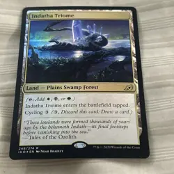 Indatha Triome Ikoria: Lair of Behemoths Foil MTG Magic The Gathering - Image 1
