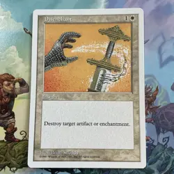 Magic: The Gathering Disenchant MTG Core Set 5th Edition 1997 Vintage - Image 1