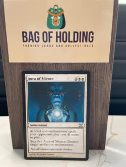Aura of Silence - 6/383 - Tenth Edition ( 10th) - Magic - MTG - LP - Image 1