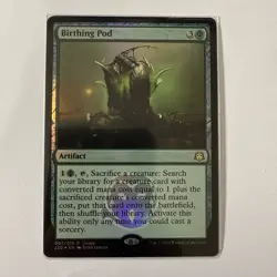 MTG Birthing Pod - Foil Judge Academy Promo #007/010, Judge Promos, Near Mint - Image 1