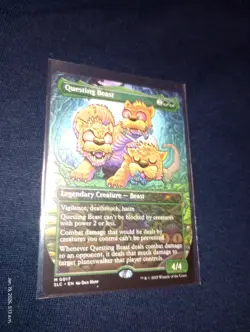 NM Questing Beast Borderless Secret Lair: An Encyclopedia of Magic - Image 1