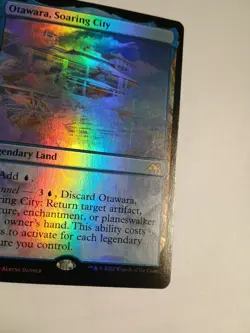Otawara, Soaring City (Extended Art) Foil Kamigawa Neon Dynasty - Image 2