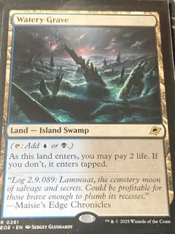 Magic MTG Watery Grave EOE 0261 Regular Rare - NM condition - Image 1