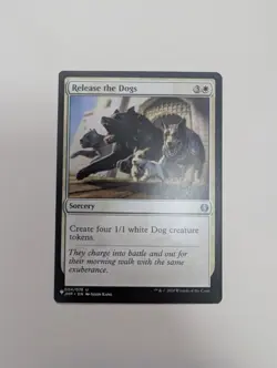 MTG - Release the Dogs - The List Reprints (LIST) NM/M Condition - Image 1