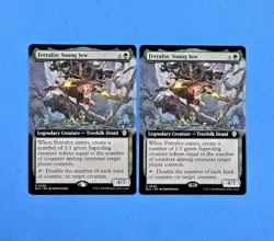 2x Ferrafor, Young Yew Lorwyn Eclipsed Commander ECC Mtg Legendary Creature 36 - Image 1
