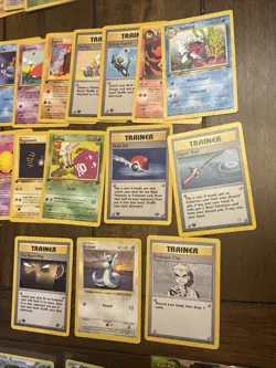 Massive Pokemon Tcg Card Lot Vintage Old School E-Reader Fire Gym Hero GAS WOTC - Image 3