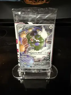 Tornadus 210 SEALED S&V Pokemon Center Stamped Promo Holo Pokemon TCG MINT - Image 1