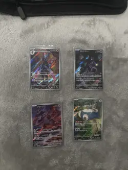 Lot of Four Japanese Pokemon TCG Cards NM/M - Image 1