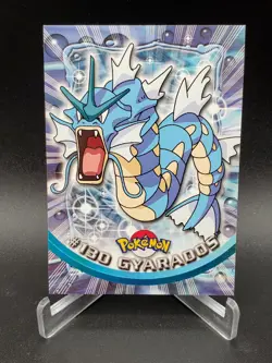 Gyarados #130 - Pokemon Topps Card TV Animation Series 3 - Non Holo - Blue Logo - Image 1