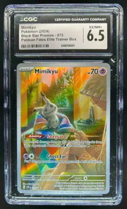 2023-25 Pokemon SV Black Star Promos - SVP EN Mimikyu #075 CGC 6.5 - Image 1