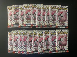 Pokemon TCG Scarlet & Violet Factory Sealed Booster Pack Lot of 20 Lot #62 - Image 1
