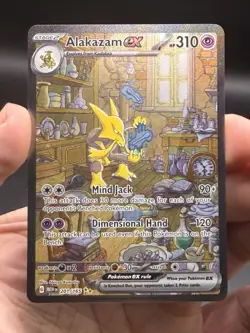 Alakazam ex 201/165 Special Illustration Rare Scarlet & Violet 151 Pokemon NM - Image 3