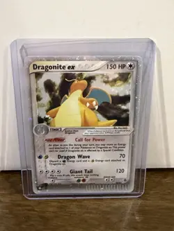 Dragonite ex 90/97 Ultra Rare Holo EX Dragon Pokemon TCG Card 150 HP English - Image 2