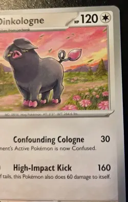 Oinkologne 183/197 Uncommon Scarlet & Violet: Obsidian Flames Pokemon TCG - Image 3
