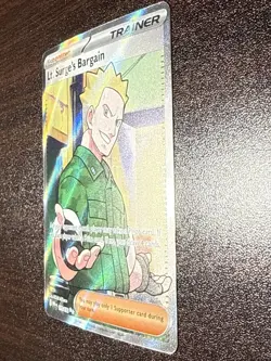 Pokemon TCG Lt. Surge’s Bargain 170/132 Ultra Rare Mega Evolutions NM Raw - Image 2