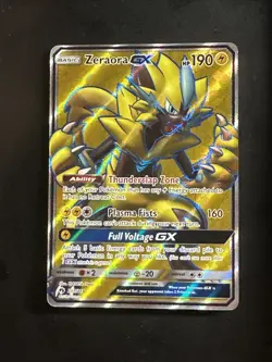 Zeraora GX (Full Art) 201/214 Ultra Rare Hol Pokemon SM - Lost Thunder NM - Image 1