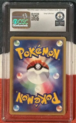 CGC Guinness World Record Holder 1/1 Grumpig Pokemon (2005) Japanese 004/015 - Image 2